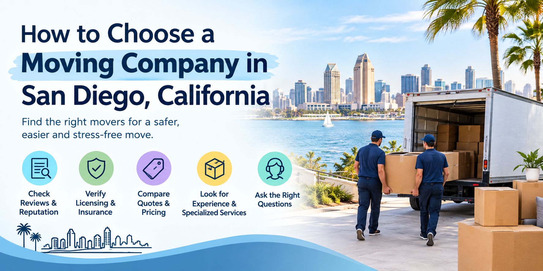 How to Choose a Moving Company in San Diego, California