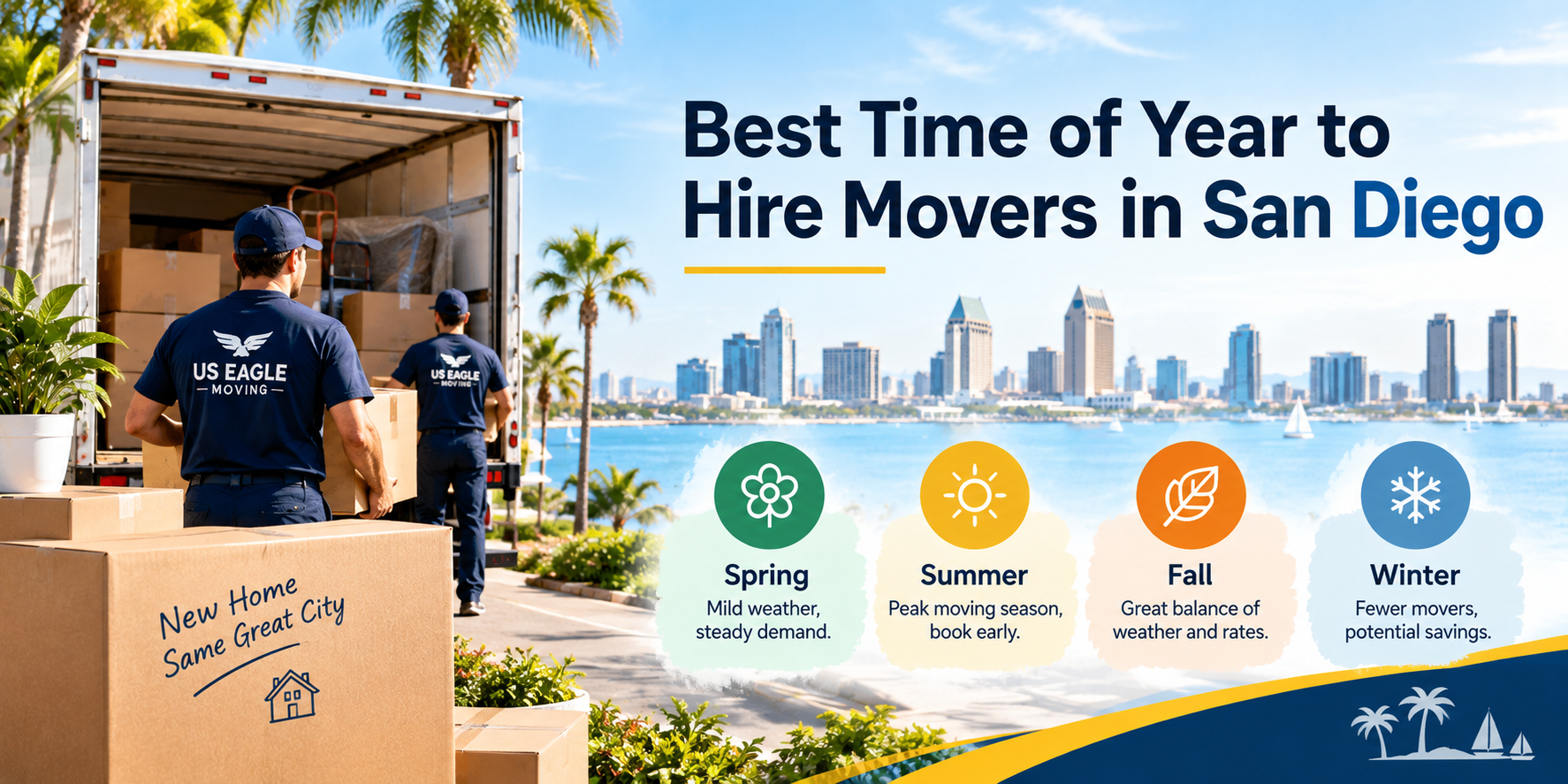 Best Time of Year to Hire Movers in San Diego