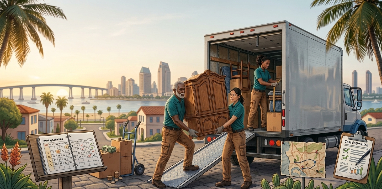 How Much Do Movers Cost in San Diego? A Complete Guide